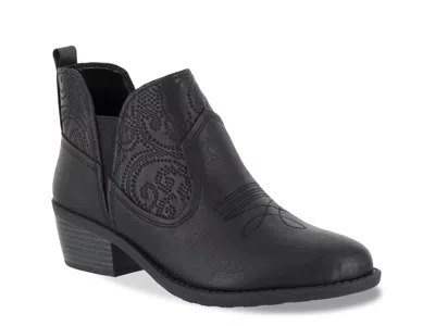 Easy Street Legend Western Bootie In Black