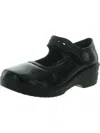 Easy Street Letsee Womens Patent Adjustable Clogs In Multi