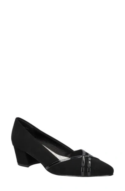 EASY STREET EASY STREET LOTUS POINTED TOE PUMP