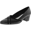 Easy Street Lotus Womens Block Heel Manmade Block Heels In Multi