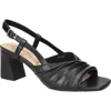 Easy Street Lucie Slingback Sandal In Black