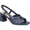 Easy Street Lucie Slingback Sandal In Navy