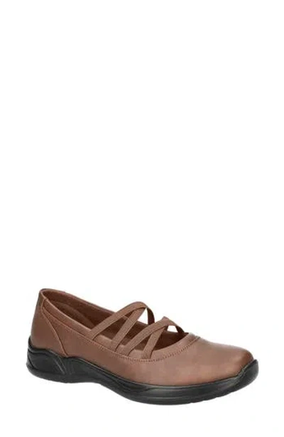 Easy Street Madge Mary Jane In Brown