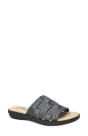 Easy Street Maha Slide Sandal In Navy