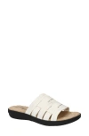 Easy Street Maha Slide Sandal In White