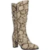 Easy Street Mara Womens Faux Leather Mid-calf Boots In Multi