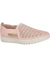 Easy Street Megafresh Womens Perforated Lightweight Slip-on Sneakers In Pink