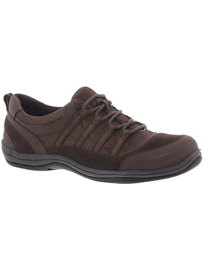Easy Street Merrimack Womens Suede Lace Up Athletic Shoes In Multi