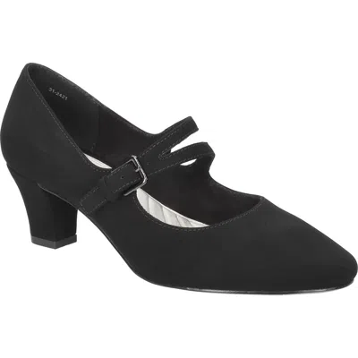 Easy Street Meryl Mary Jane Pump In Black Lamy