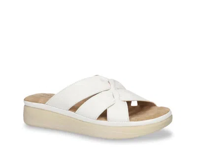 Easy Street Mickey Slide Sandal In White
