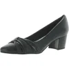 Easy Street Millie Womens Block Heel Pointed Toe Pumps In Multi