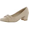 EASY STREET MILLIE WOMENS CUSHIONED FOOTBED COMFORT PUMPS