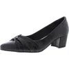 Easy Street Millie Ruched Pump In Black