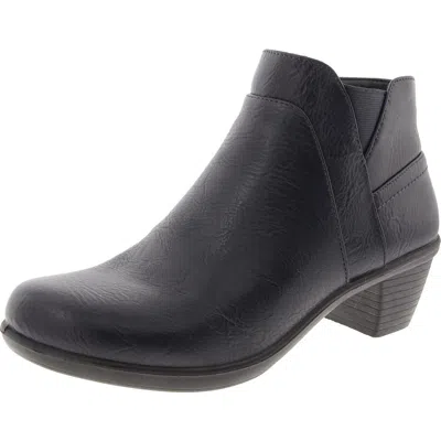 Easy Street Mindy Womens Solid Leather Booties