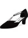 Easy Street Moonlight Embellished T-strap Pump In Multi
