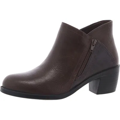 Easy Street Morgana Womens Zipper Manmade Booties