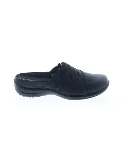 Pre-owned Easy Street Mule/clog In Black