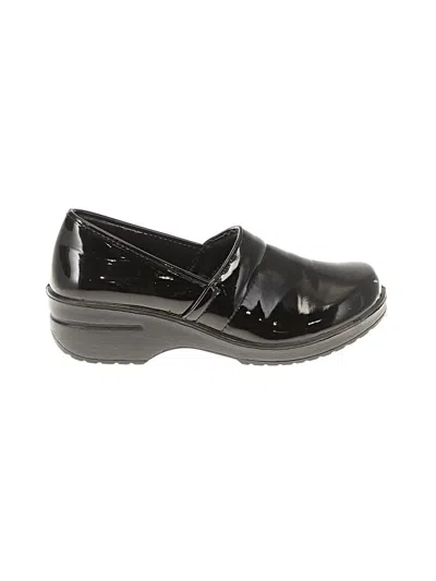 Pre-owned Easy Street Mule/clog In Black