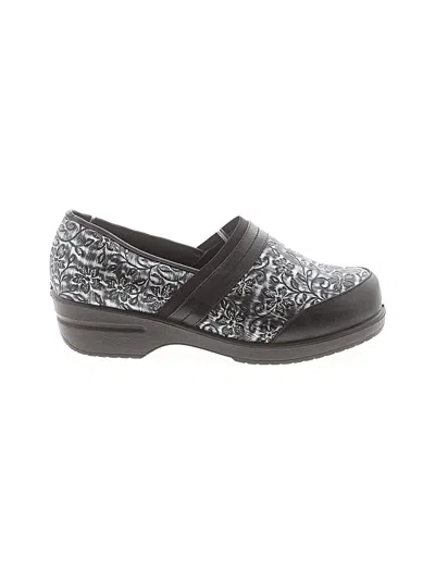 Pre-owned Easy Street Mule/clog In Gray