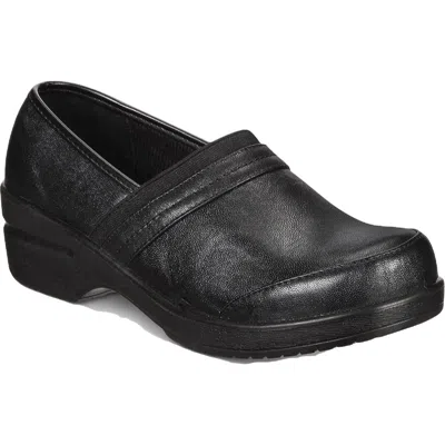 Easy Street Origin Womens Leather Flexible Clogs In Multi