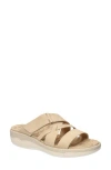 Easy Street Paola Wedge Sandal In Neutral