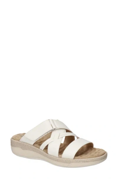 Easy Street Paola Wedge Sandal In White