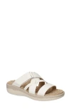 Easy Street Paola Wedge Sandal In White
