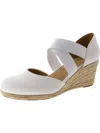 Easy Street Women's Pari Slip-on Espadrille Wedges Sandals In Multi