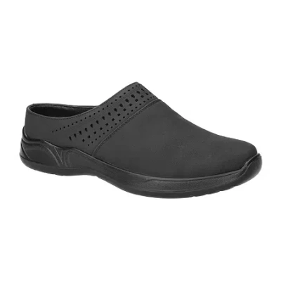 Easy Street Patrice Womens Bike Closed Toe Mules In Black