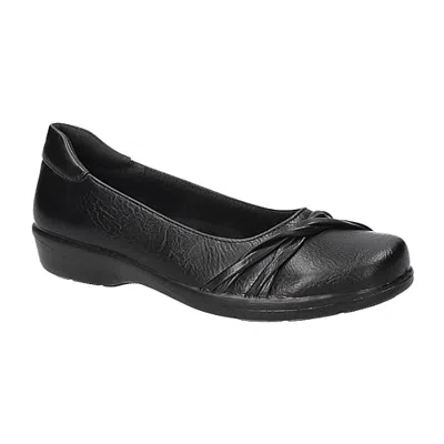 Easy Street Paulie Womens Round Closed Toe Slip-on Shoe In Black