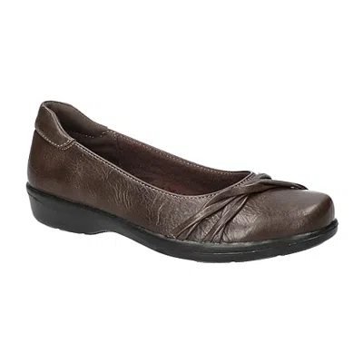 Easy Street Paulie Womens Round Closed Toe Slip-on Shoe In Brown