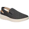 Easy Street Petal Laser Cut Slingback Sneaker In Black