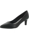 Easy Street Pointe Pointed Toe Patent Pump In Black