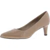 Easy Street Pointe Womens Patent Padded Insole Heels In Multi