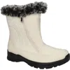 Easy Street Portland Faux Fur Lined Waterproof Boot In White