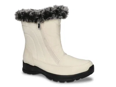 Easy Street Portland Waterproof Bootie In White