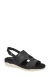 Easy Street Primrose Slingback Sandal In Black
