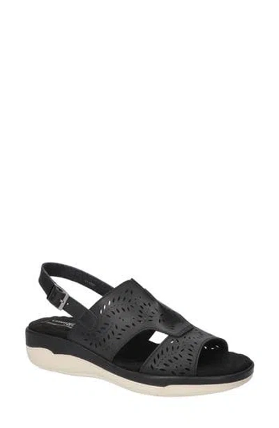 Easy Street Primrose Slingback Sandal In Black