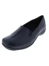 EASY STREET PURPOSE WOMENS FAUX LEATHER SQUARE TOE LOAFERS