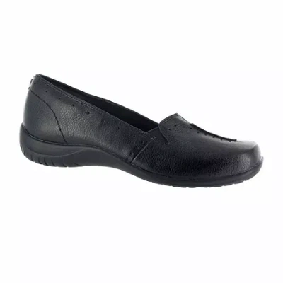 Easy Street Purpose Womens Square Slip-on Shoe In Black