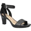 Easy Street Ro Ankle Strap Sandal In Black