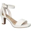 Easy Street Ro Ankle Strap Sandal In White