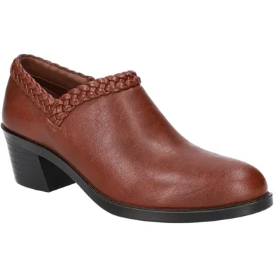 Easy Street Ry Womens Faux Leather Woven Shooties In Multi