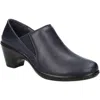 Easy Street Ryalee Womens Faux Leather Round Toe Booties In Multi