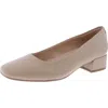Easy Street Sejain Womens Padded Insole Leather Block Heels In Multi