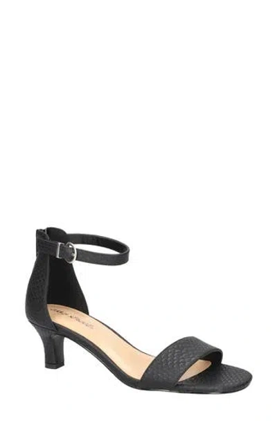 Easy Street Shalee Ankle Strap Sandal In Black