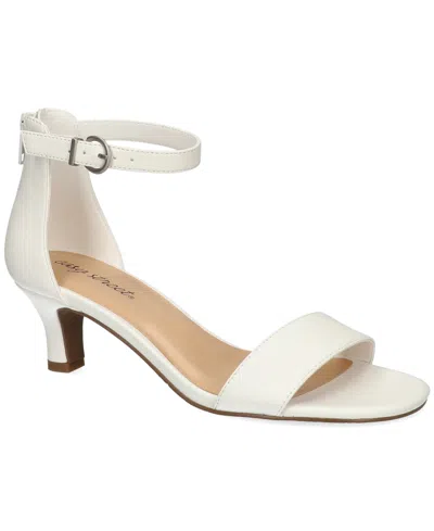 Easy Street Shalee Dress Sandals In White