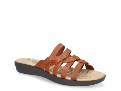 Easy Street Sheri Slide Sandal In Brown
