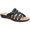 EASY STREET SHERI WOMENS SLIP ON OPEN TOE SLIDE SANDALS