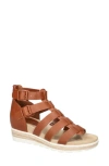 Easy Street Simon Caged Sandal In Cognac